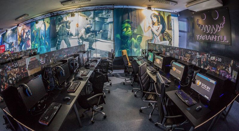 Официальные игровые клубы Обстановка в официальном игровом клубе